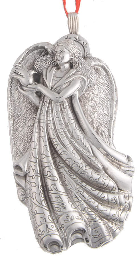 Annual Sterling Angel Angelica-Angel Of Peace - No Box by Reed & Barton-1