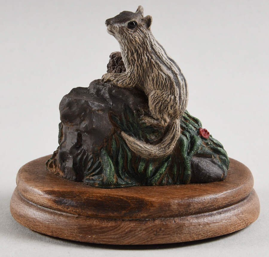 Bronze Menagerie-Americana Northeastern Chipmunk - Boxed by Royal Doulton-1