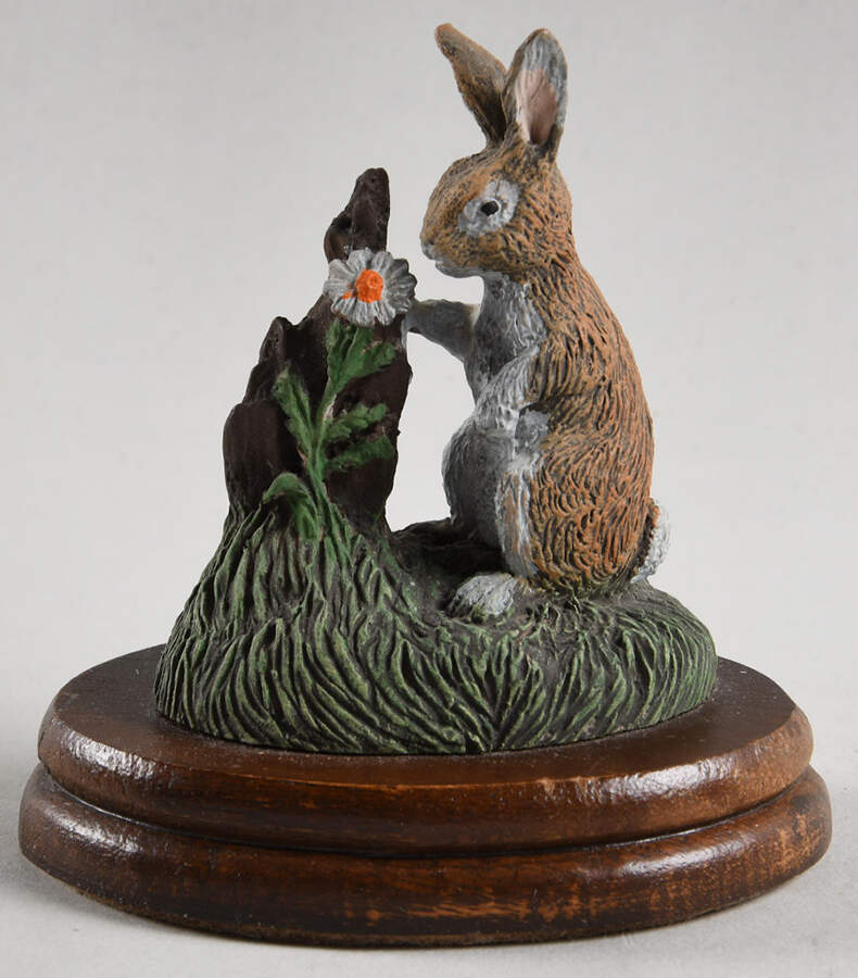 Bronze Menagerie-Americana Snowshoe Hare - Boxed by Royal Doulton-1