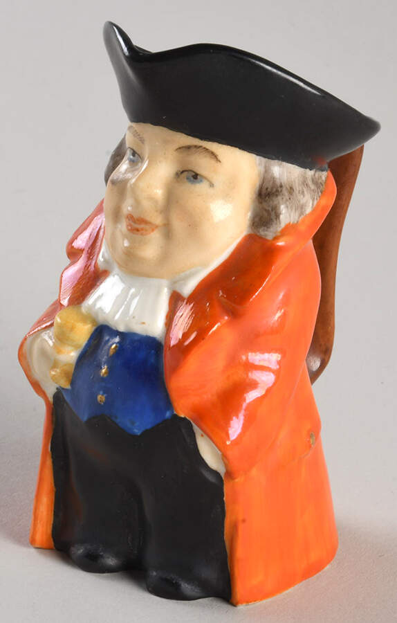 Blush Ivory Ware Mr Toby Jug - No Box by Royal Worcester-1