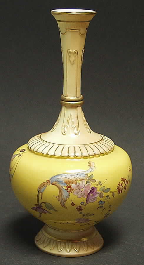 Blush Ivory Ware Vase 8 1/4" - No Box by Royal Worcester-1