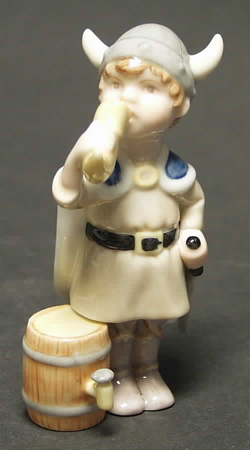 Annual Viking Figurines Bjarke-Boy - No Box by Royal Copenhagen-1
