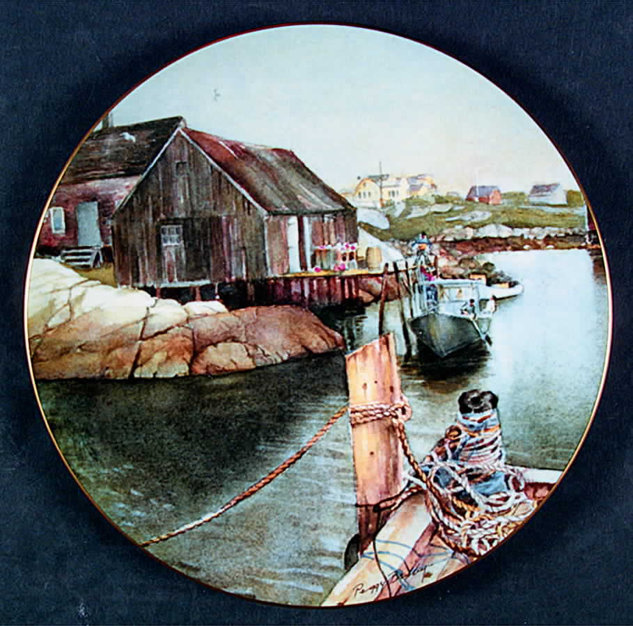 Aged in Wood Peggy's Cove - Boxed by Royal Doulton-1