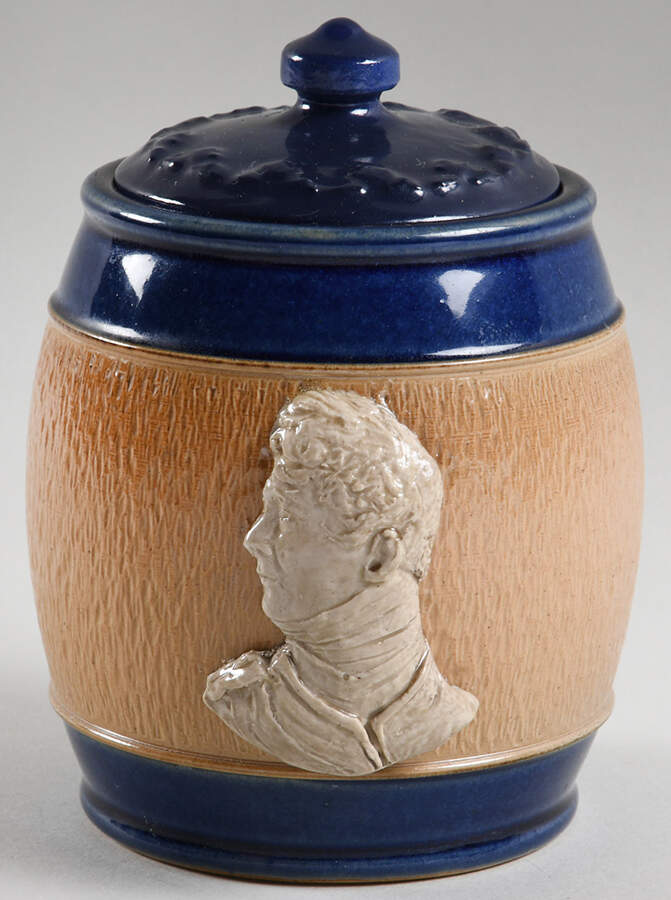 Royal Doulton Giftware Tobacco Jar-Male Bust - No Box by Royal Doulton-1
