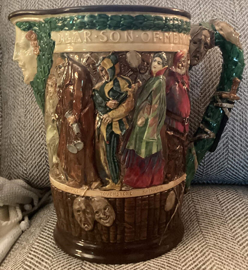 Royal Doulton Giftware Shakespeare Jug - No Box by Royal Doulton-1
