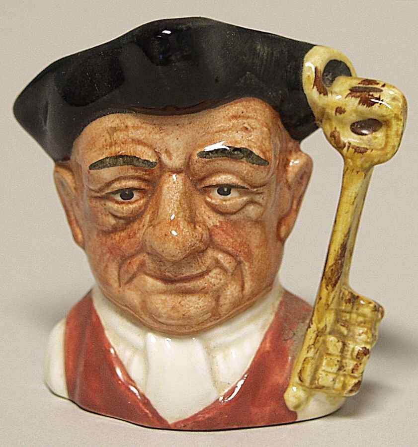 Characters From Williamsburg Gaoler-Miniature - No Box by Royal Doulton-1