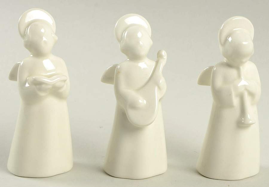 Musical Angels Angels-Set Of 3 - With Box by Royal Copenhagen-1