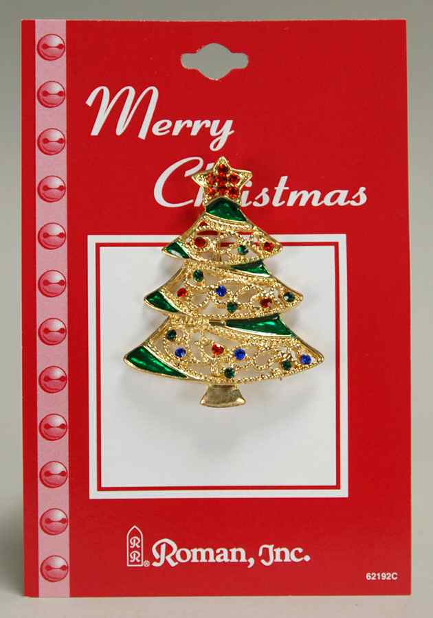 Roman Christmas Jewelry Tree-Pierced With Star - No Box by Roman-1