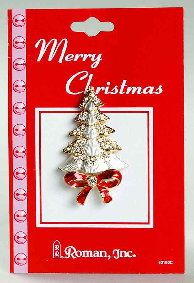 Roman Christmas Jewelry Tree-With Red Bow - No Box by Roman-1