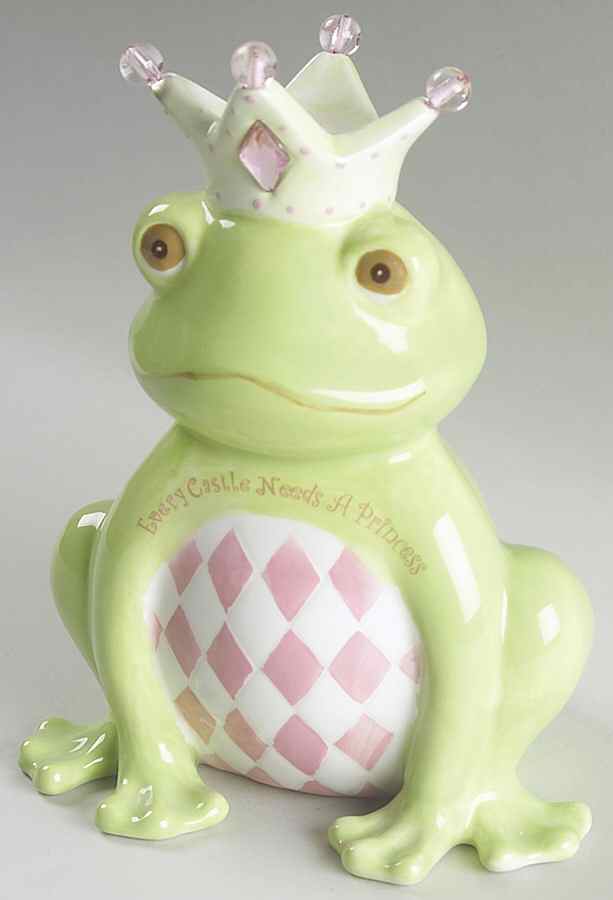 Baby Gifts Crowned Prince Frog Bank - Every Castle - No Box by Roman-1