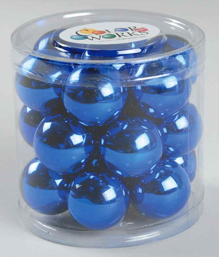 Colorworks-Wedgwood Blue Shiny 1 1/4" 20 Piece Box - With Box by Roman-1