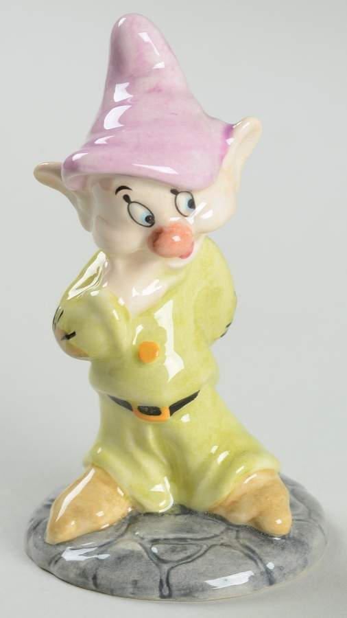 Snow White & the Seven Dwarfs Dopey - Boxed by Royal Doulton-1