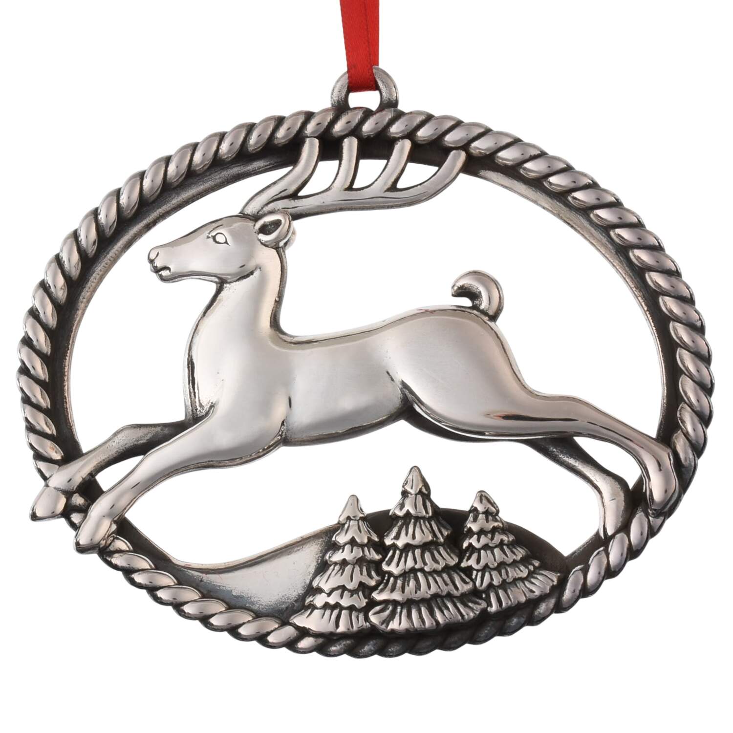 Williamsburg Sterling Ornament North Pole Bound - Boxed by Reed & Barton-1