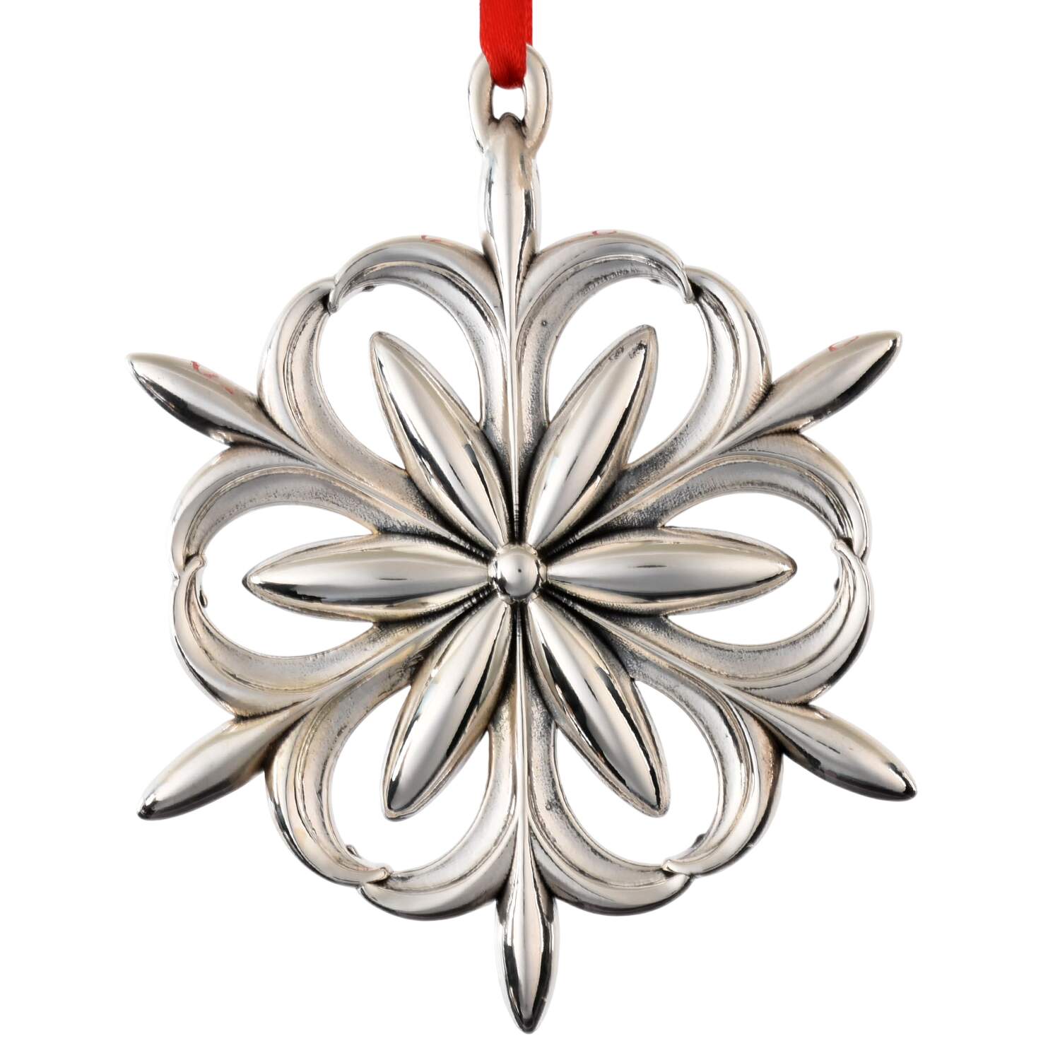Williamsburg Sterling Ornament Snowdrop Snowflake - No Box by Reed & Barton-1