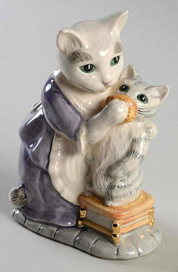 Beatrix Potter Backstamp 9 Tabitha Twitchit & Moppet - Boxed by Royal Doulton-1