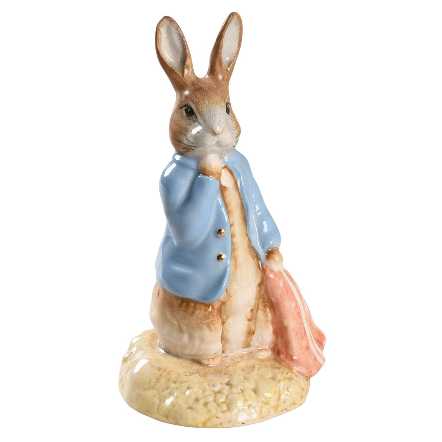 Beatrix Potter Backstamp 9 Peter & The Red Pocket Handkerchief - Boxed by Royal Doulton-1