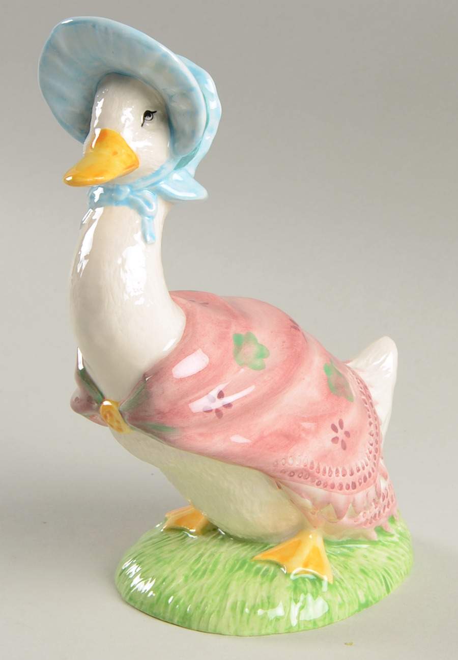 Beatrix Potter Backstamp 9 Jemima Puddle Duck-Centenary - With Box by Royal Doulton-1