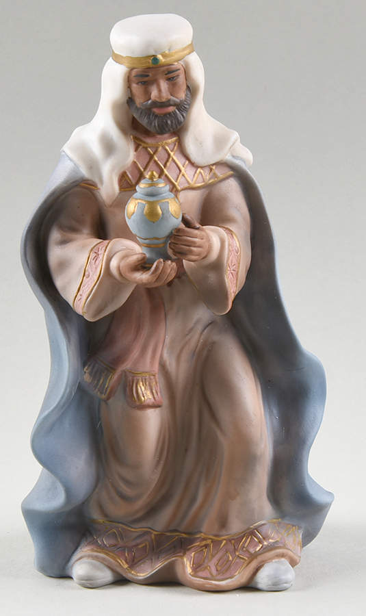 Holiday Traditions Classic Nativity King Standing With Urn-Moor - No Box by Royal Doulton-1