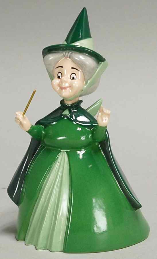 Sleeping Beauty Fauna-Thoughtful Fairy - No Box by Royal Doulton-1