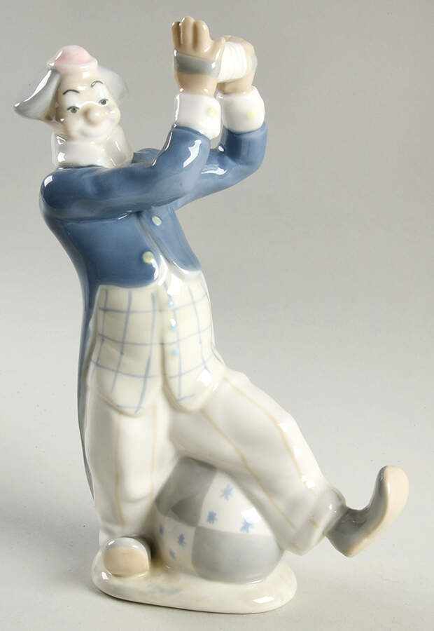 Rex Porcelain Figurine Clown - No Box by Rex Porcelain-1