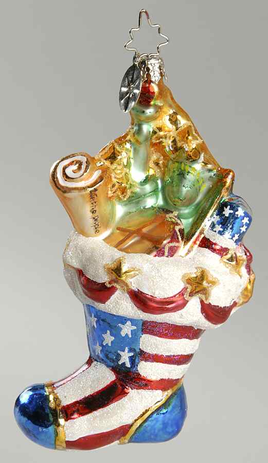 Patriotic Gifts Of Freedom - No Box by Christopher Radko-1