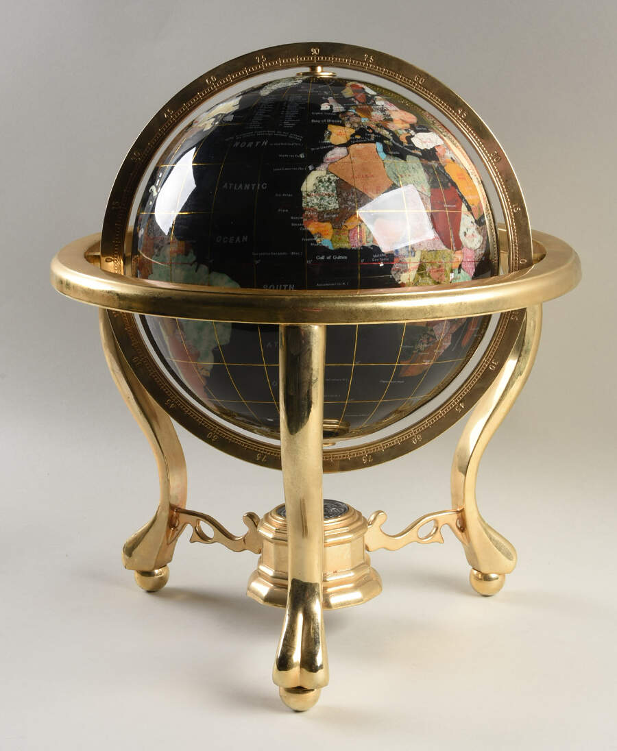 Replogle Globes Compass-Black Ocean Globe - Boxed by Replogle Globe-1