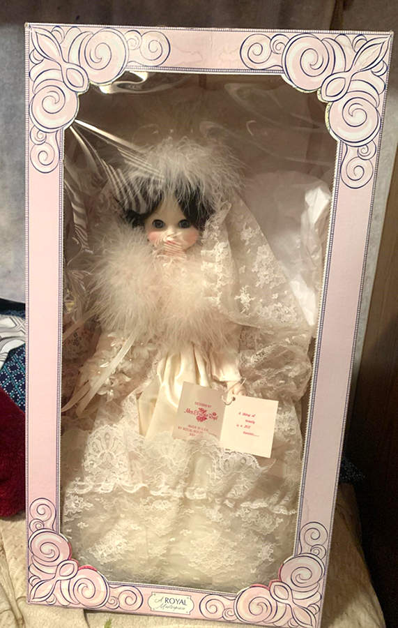 Various Dolls Winter Bride-Brunette - Boxed by Royal House of Dolls-1