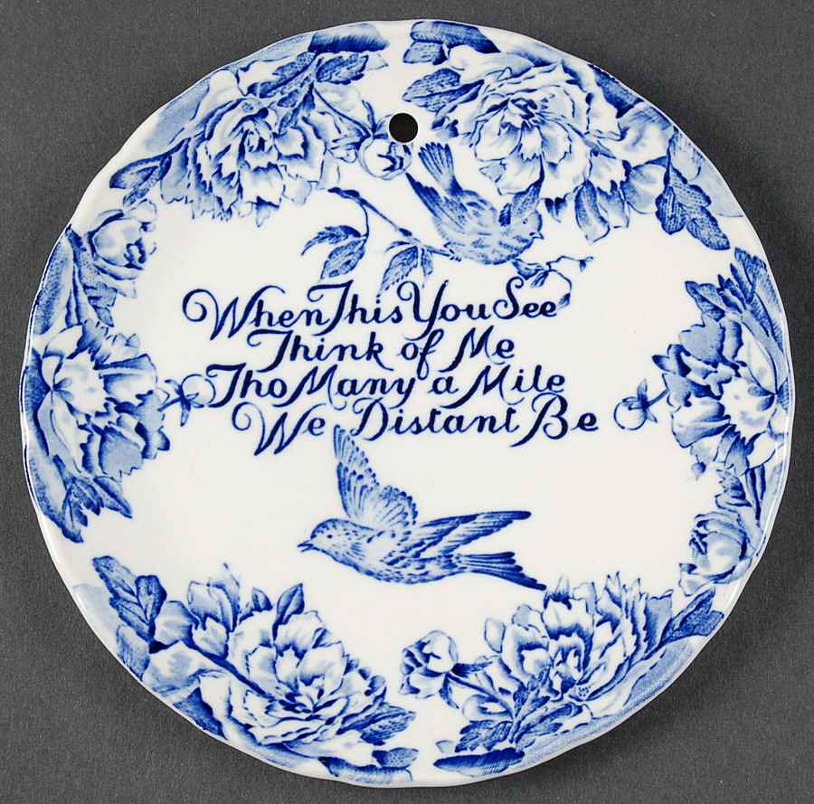 Royal Crownford Plates Between The Miles Plate - With Box by Royal Crownford-1
