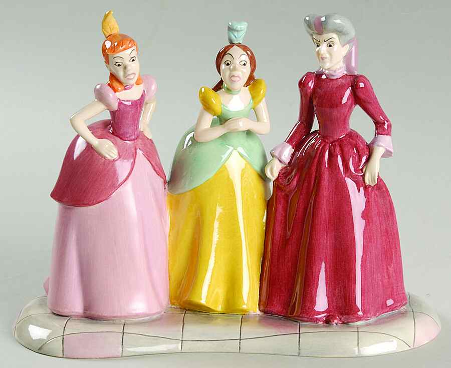 Cinderella Collection Terrible Trio Of Terror - No Box by Royal Doulton-1