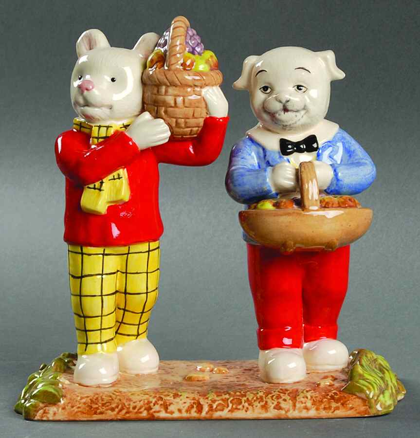 Rupert the Bear Where Did You Get Such Fruit - Boxed by Royal Doulton-1