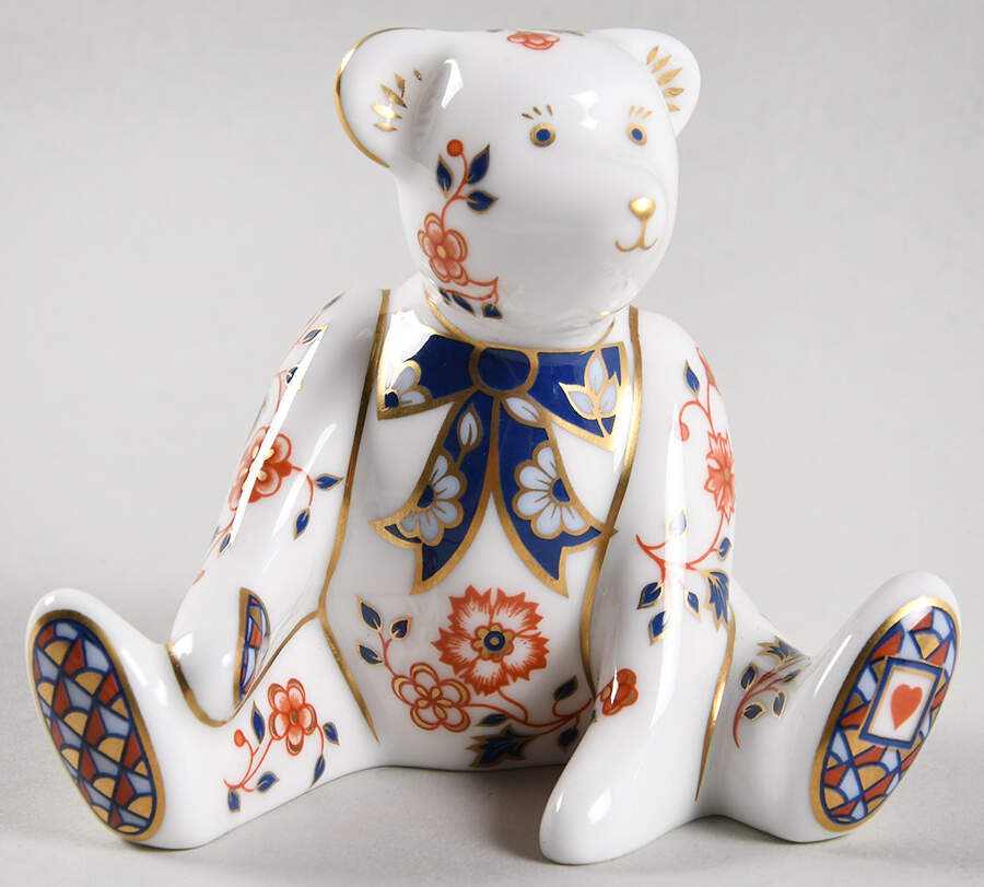 Miniature Bear Collection Teddy Bear William - No Box by Royal Crown Derby-1