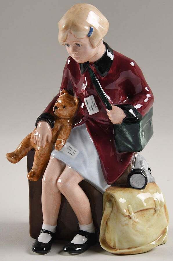 Children of the Blitz Girl Evacuee - Boxed by Royal Doulton-1