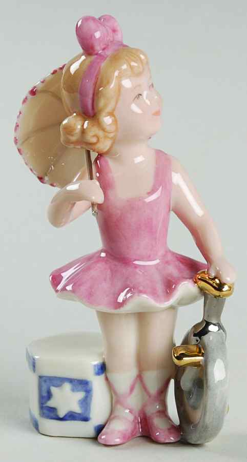 Mini Circus Tightrope Walker With Bike - No Box by Royal Copenhagen-1