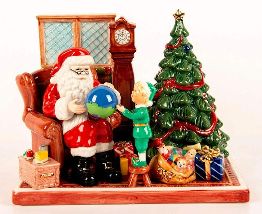Holiday Traditions Santa's World Travels - Boxed by Royal Doulton-1