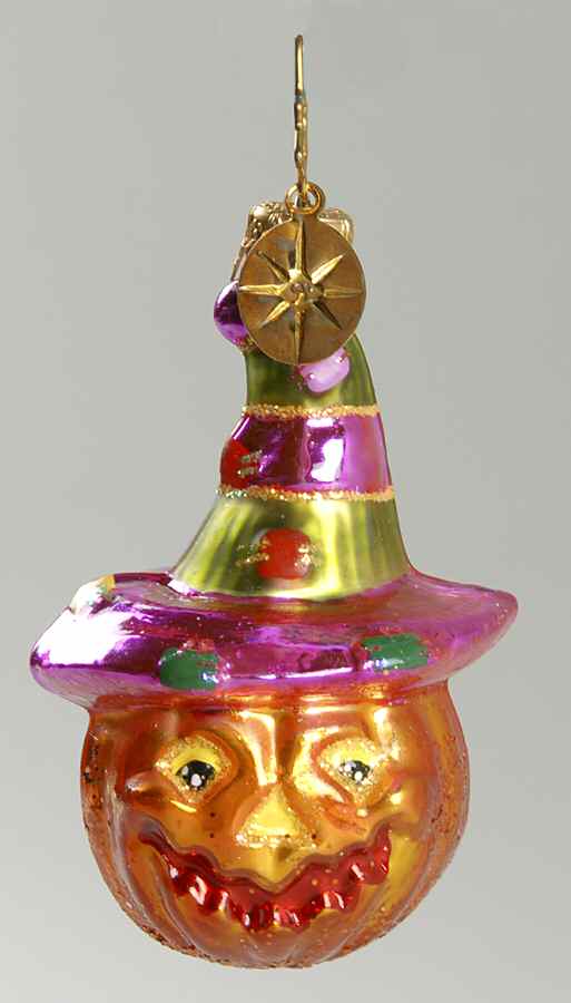2007 Christopher Radko Ornaments Gourd Gang Gem-Pink Hat - No Box by Christopher Radko-1