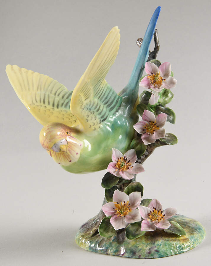 Radnor Figurine Parakeet - No Box by Radnor England-1