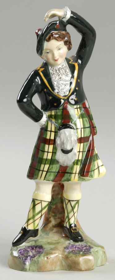 Radnor Figurine Wee Laddie-Female - No Box by Radnor England-1