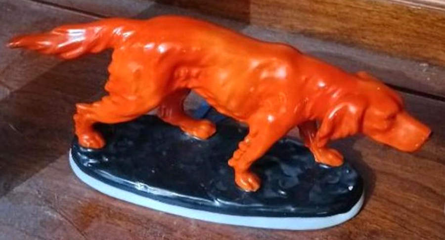 Royal Bayreuth Figurines Golden Retriever - No Box by Royal Bayreuth-1