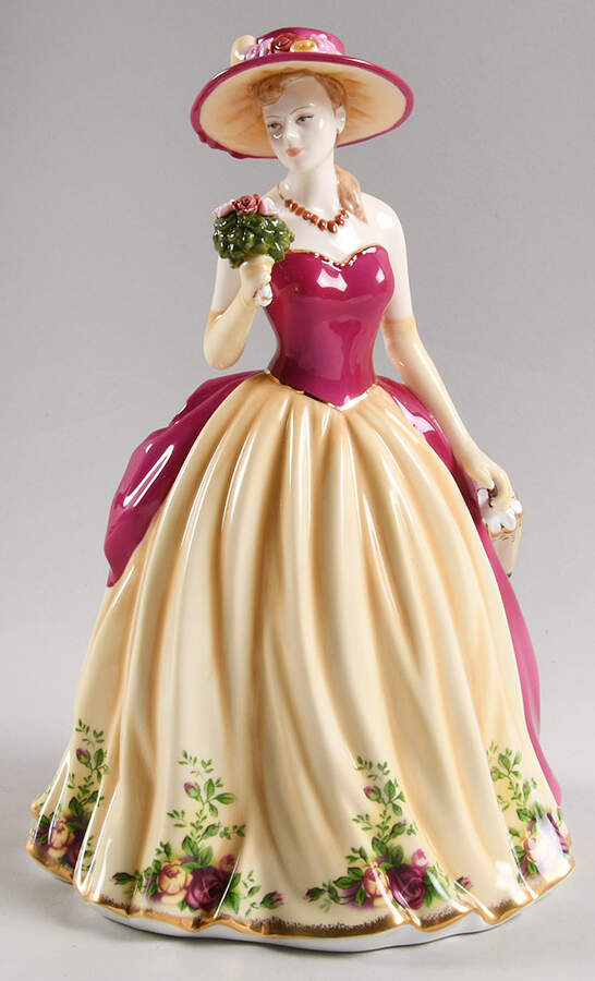 Figurines of the Year Old Country Rose-2010 - Boxed by Royal Albert-1