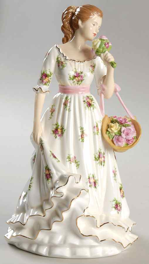 Figurines of the Year Sweet Rose-2011 - Boxed by Royal Albert-1