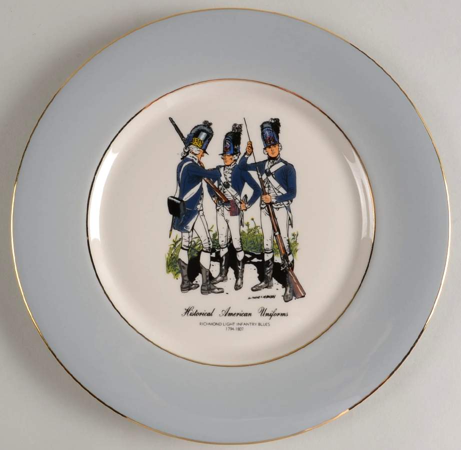 Historical American Uniforms Richmond Light Infantry-1794-1807 - No Box by Ridgewood-1