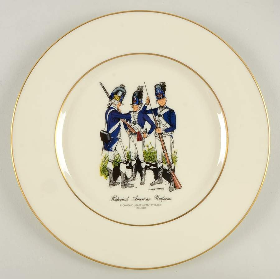Historical American Uniforms Richmond Light Infantry-1794-1807 - No Box by Ridgewood-1