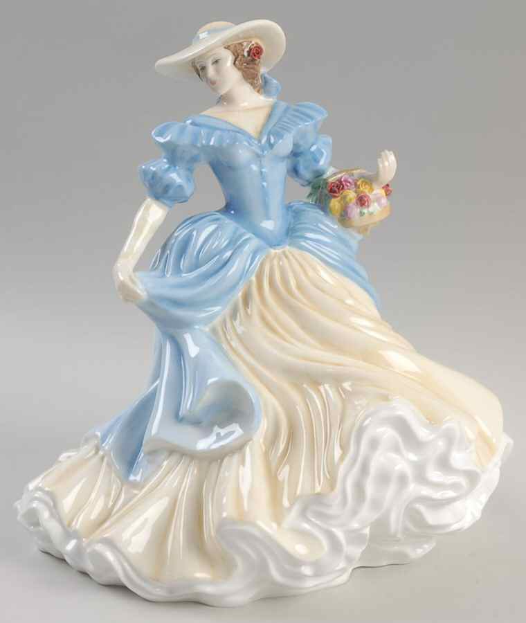 Prestige Figure of the Year Lady Anna Louise - No Box by Royal Doulton-1