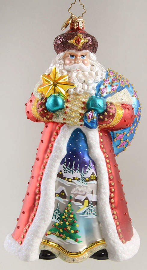 2010 Christopher Radko Ornaments Winter Scene Wanderer - No Box by Christopher Radko-1