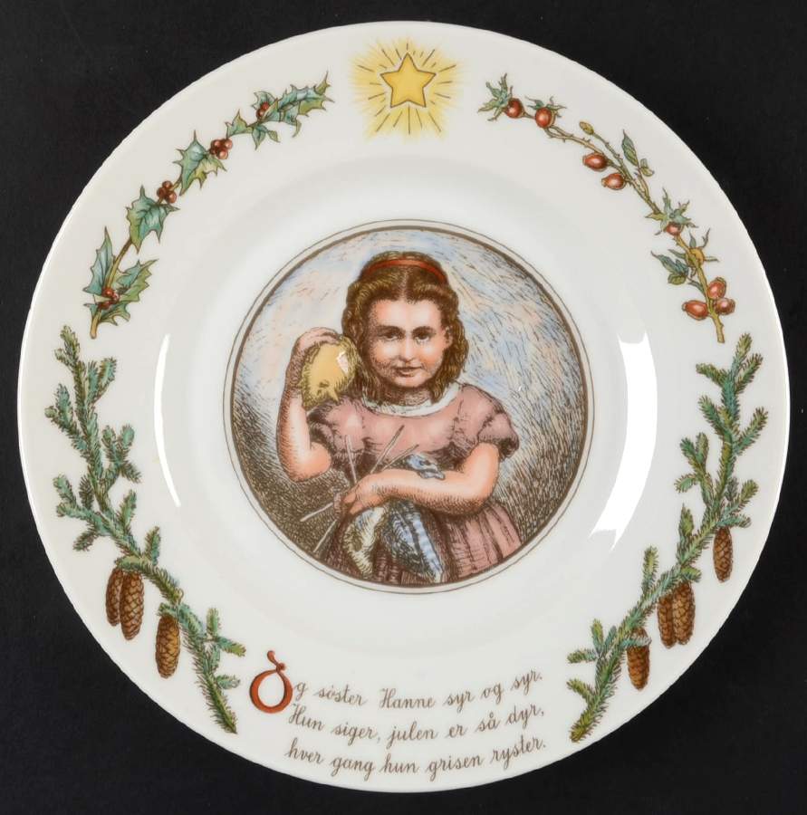 Peter's Christmas Sister Hanne Sewing - Boxed by Royal Copenhagen-1