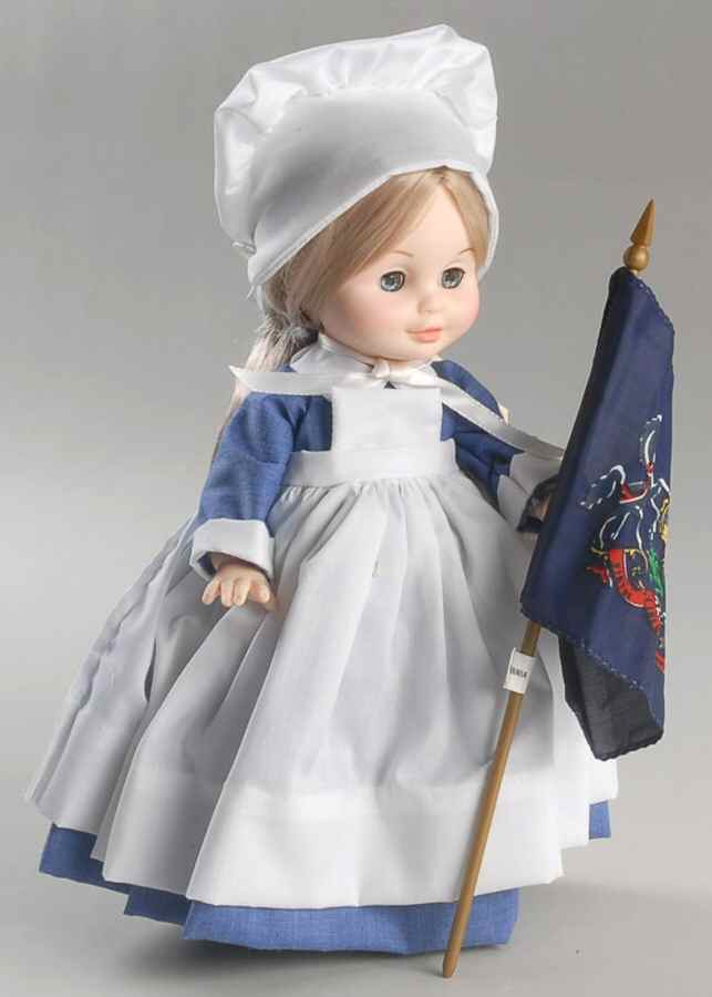 Mary Jane Growing Up in the U.S.A. Pennsylvania - No Box by Royal House of Dolls-1