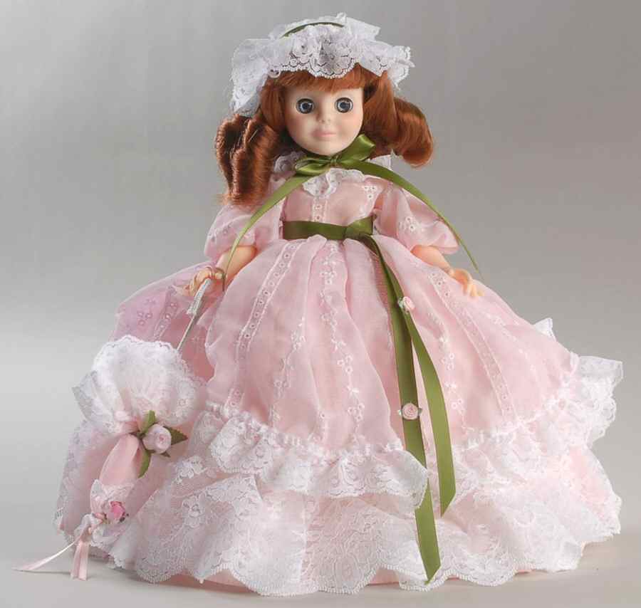 Ladies of Grandeur Candice Pink Dress - No Box by Royal House of Dolls-1