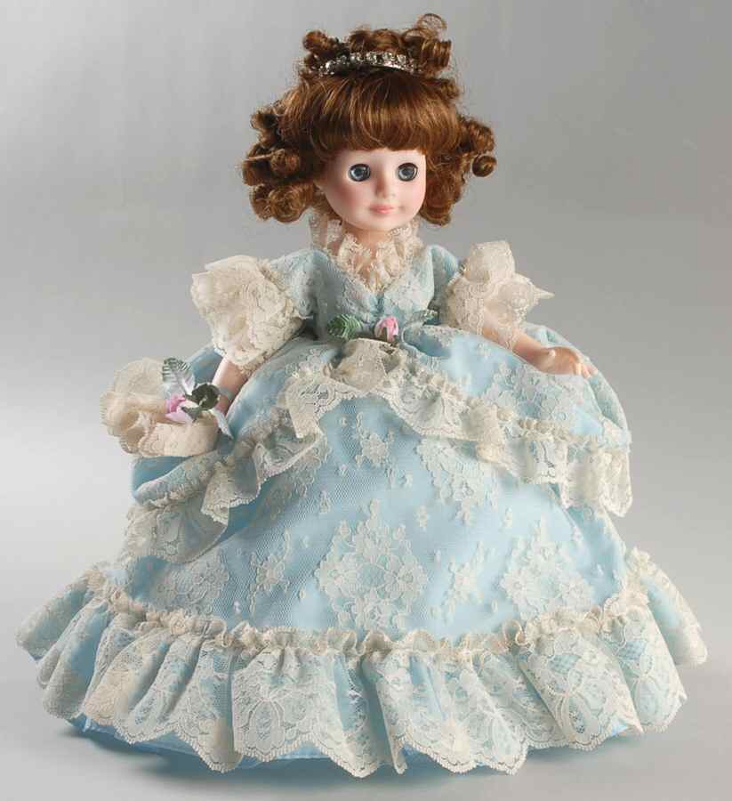 Ladies of Grandeur Constance Blue Dress - Boxed by Royal House of Dolls-1