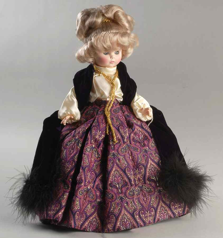 Ladies of Grandeur Royal Deb Purple Cape - No Box by Royal House of Dolls-1