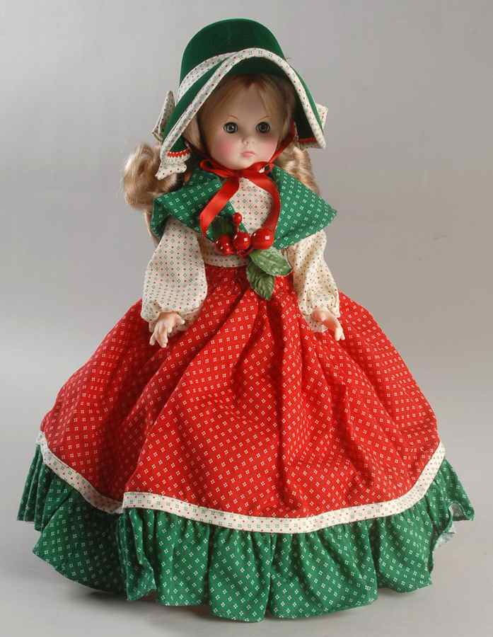 Christmas Tara Ltd Ed Green & Red - No Box by Royal House of Dolls-1